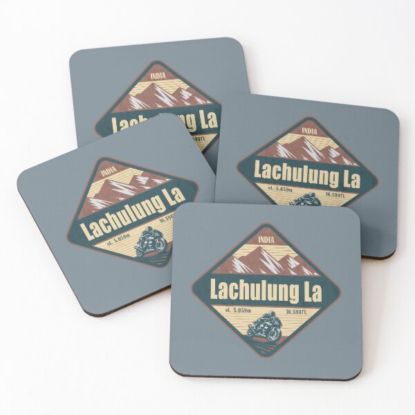 Item preview, Lachulung La Himalaya India Biker Badge designed and sold by CynthiaGraphics.