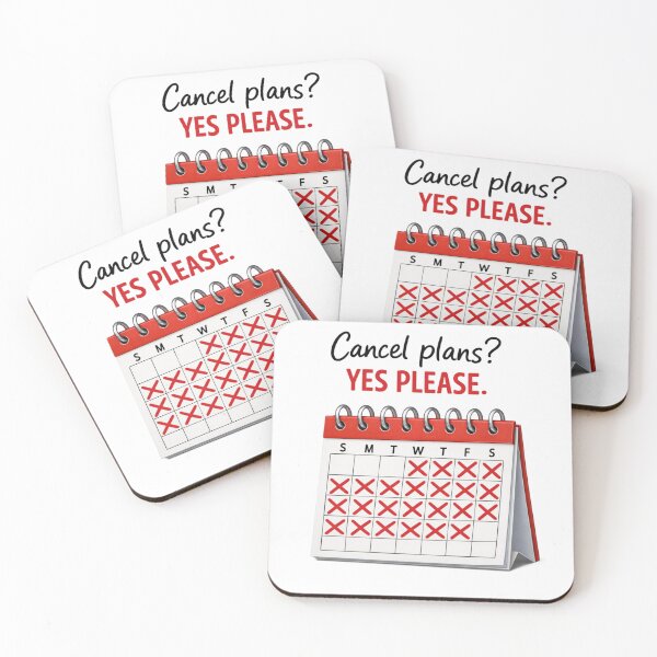 Item preview, Cancel Plans? Yes Please T-Shirt designed and sold by MyseryInk Shop.