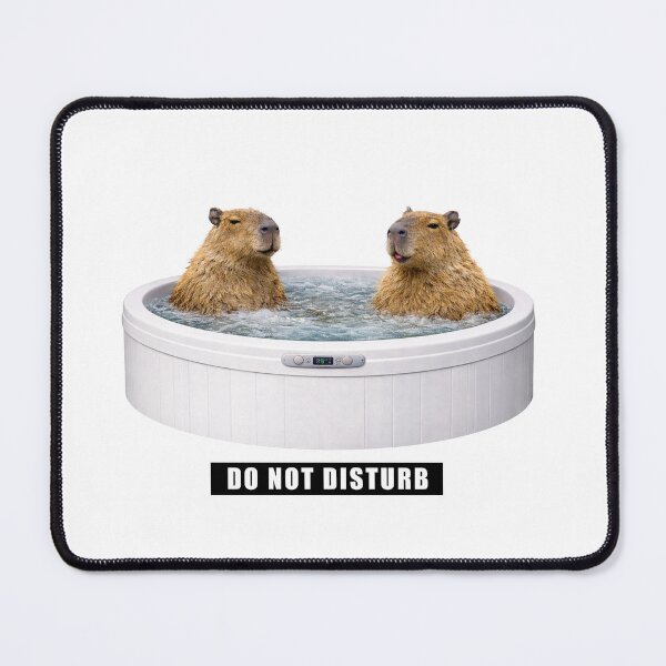 Item preview, capybara spa shirt funny do not disturb designed and sold by AggyCreatif.