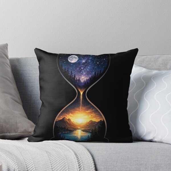 Item preview, Cosmic Hourglass – Time Flow Universe designed and sold by RØNI AI.