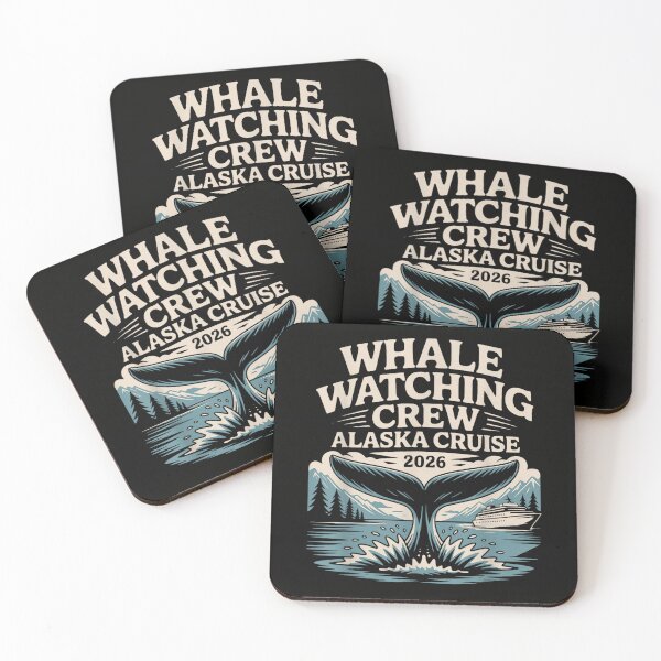 Item preview, Whale Watching Crew Alaska Cruise 2026 Vintage Nautical Humpback Tail Graphic designed and sold by Daisy Grimes.