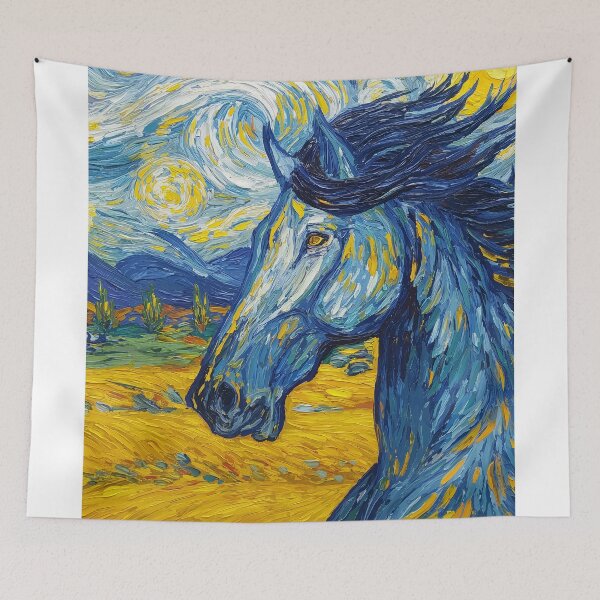 Item preview, Starry Night Horse designed and sold by lautir.