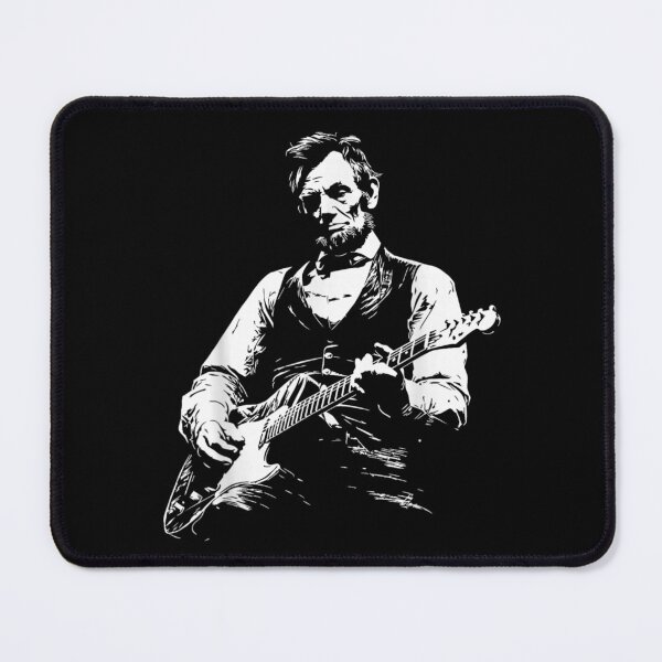 Item preview, Abraham Lincoln Abe Lincoln Playing Guitar designed and sold by ivotee.