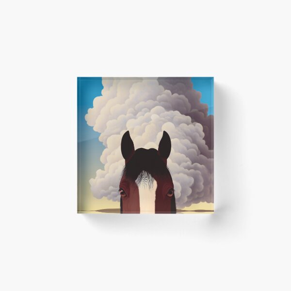 Item preview, Horse with Dramatic Cloud Backdrop designed and sold by lautir.