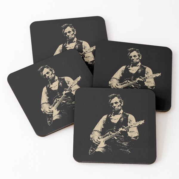 Item preview, Abraham Lincoln Abe Lincoln Playing Guitar designed and sold by ivotee.