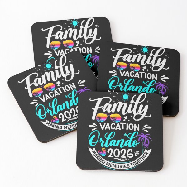 Item preview, Family Vacation Orlando 2026 Making Memories Together Tropical Palm Tree Sunset Trip designed and sold by Daisy Grimes.