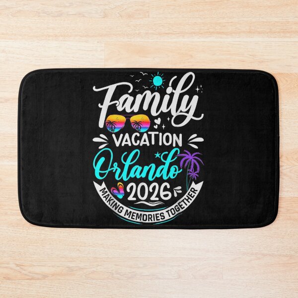 Item preview, Family Vacation Orlando 2026 Making Memories Together Tropical Palm Tree Sunset Trip designed and sold by Daisy Grimes.