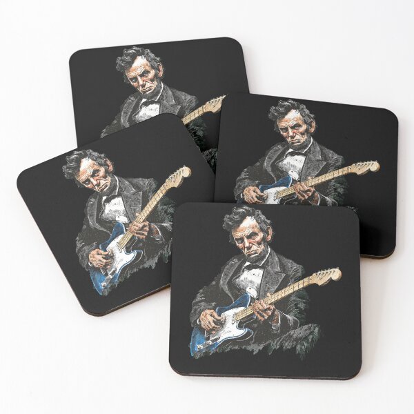 Item preview, Abraham Lincoln Abe Lincoln Playing Guitar designed and sold by ivotee.