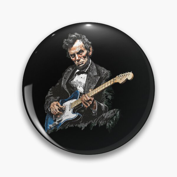 Item preview, Abraham Lincoln Abe Lincoln Playing Guitar designed and sold by ivotee.