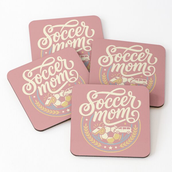 Item preview, Retro Soccer Mom Badge Vintage Sports Van and Whistle designed and sold by Abaseen.