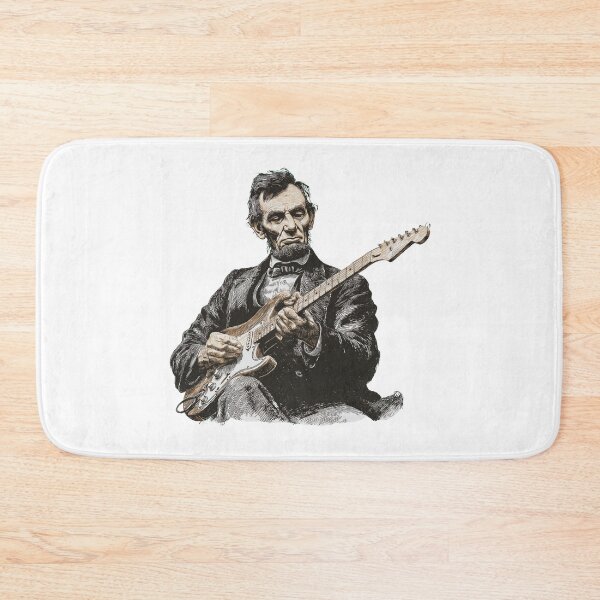 Item preview, Abraham Lincoln Abe Lincoln Playing Guitar designed and sold by ivotee.