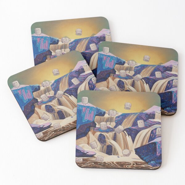 Item preview, Marshmallows wonderland the chocolate waterfall designed and sold by Yue Zeng Art Studio.