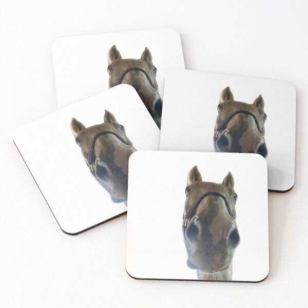 Item preview, Closeup nose horse being silly designed and sold by Purplebell.