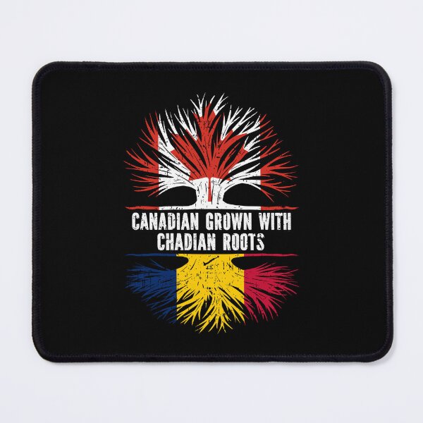Item preview, Canadian Grown with Chadian Roots Canada Flag designed and sold by CosmoKitsch.