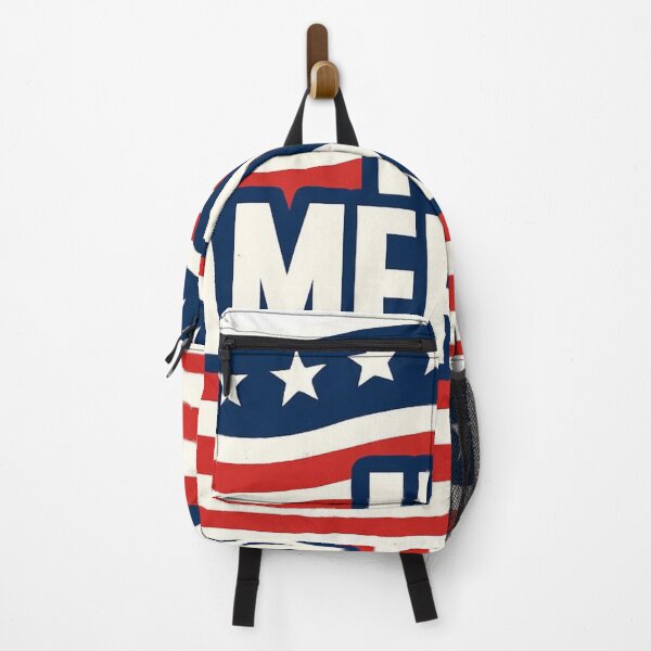 Item preview, I'm American – Bold Patriotic Red White Blue Sticker designed and sold by DzA-stickers.
