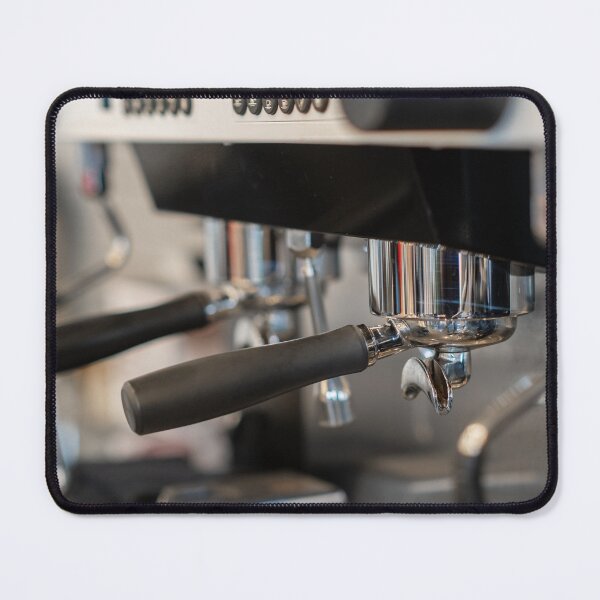 Item preview, Professional Espresso Machine Close-Up in Coffee Shop designed and sold by VisualMoodFoto.
