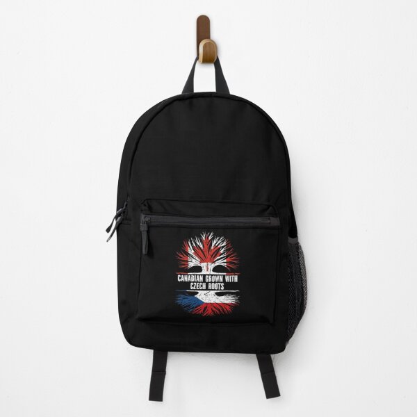 Item preview, Canadian Grown with Czech Roots Canada Flag designed and sold by CosmoKitsch.