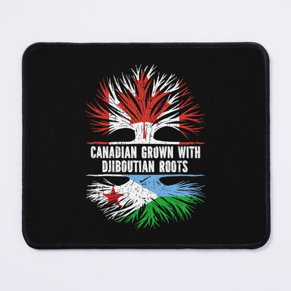 Item preview, Canadian Grown with Djiboutian Roots Canada Flag designed and sold by CosmoKitsch.