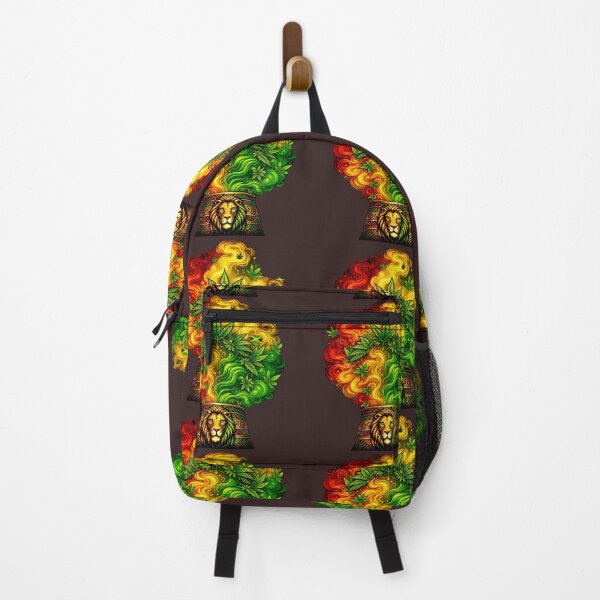 Item preview, Rastafarian Lion Of Judah - Red,Gold,And Green  Smoky Art  designed and sold by digitalbob60.