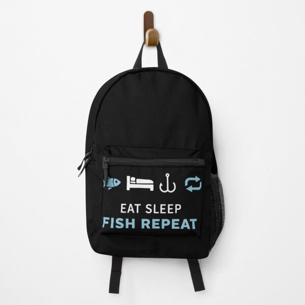 Item preview, Eat Sleep Fish Repeat Keep calm and cast on  designed and sold by MalwasBasket.