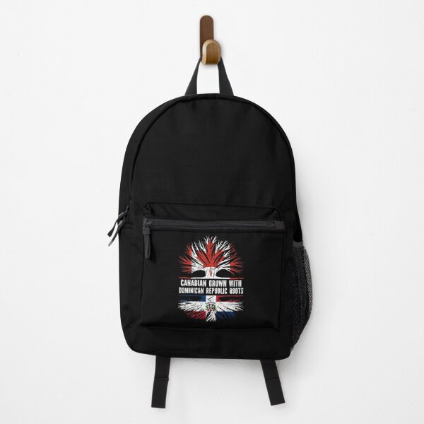 Item preview, Canadian Grown with Dominican Republic Roots Canada Flag designed and sold by CosmoKitsch.