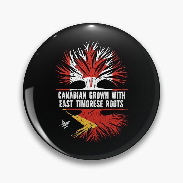 Item preview, Canadian Grown with East Timorese Roots Canada Flag designed and sold by CosmoKitsch.