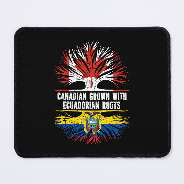 Item preview, Canadian Grown with Ecuadorian Roots Canada Flag designed and sold by CosmoKitsch.