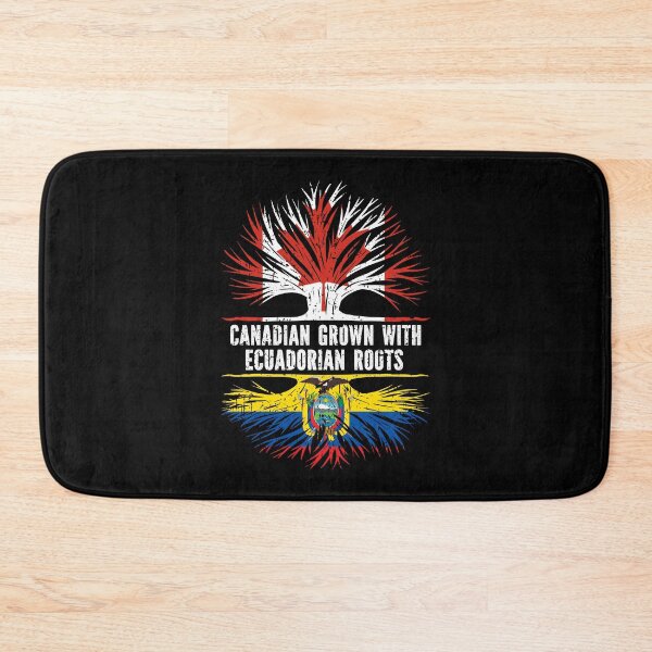 Item preview, Canadian Grown with Ecuadorian Roots Canada Flag designed and sold by CosmoKitsch.