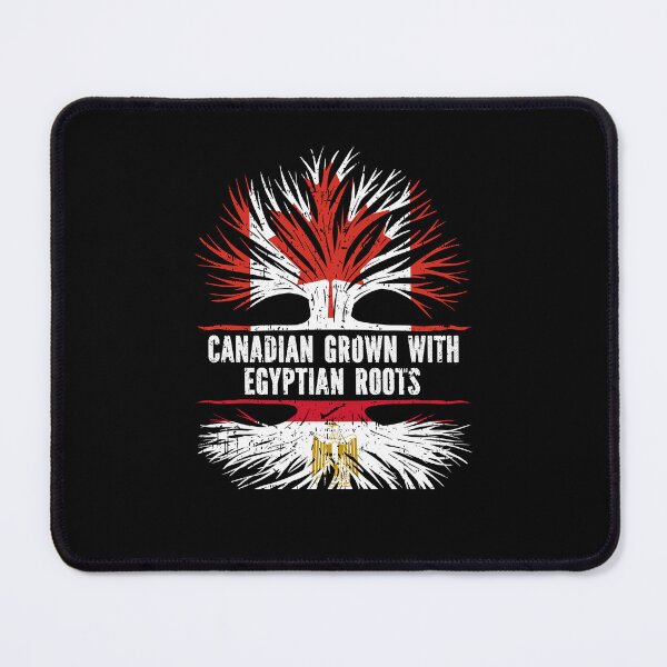Item preview, Canadian Grown with Egyptian Roots Canada Flag designed and sold by CosmoKitsch.