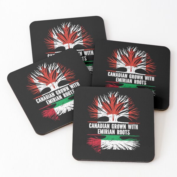 Item preview, Canadian Grown with Emirian Roots Canada Flag designed and sold by CosmoKitsch.