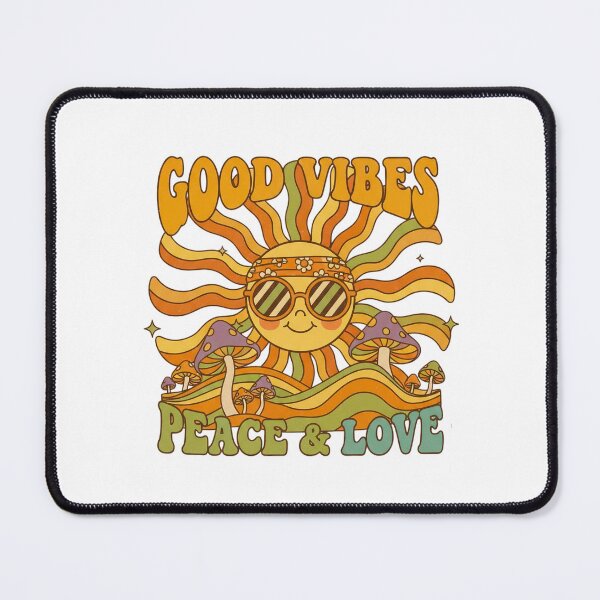 Item preview, Retro Good Vibes Peace & Love designed and sold by MrRares21.