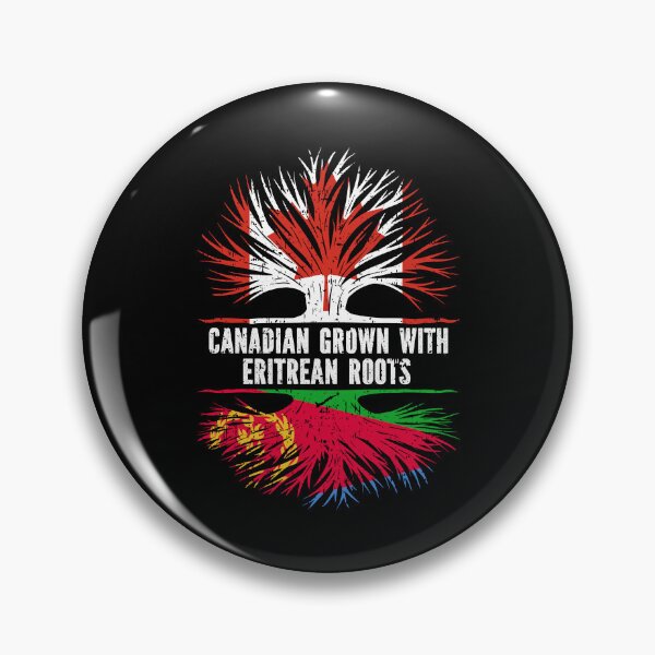 Item preview, Canadian Grown with Eritrean Roots Canada Flag designed and sold by CosmoKitsch.