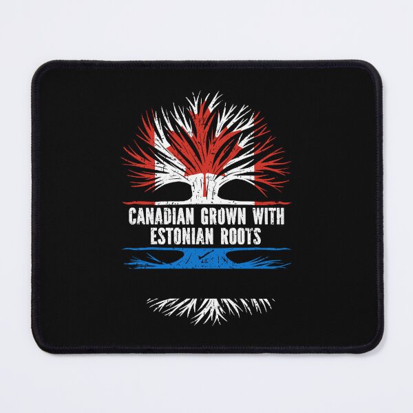 Item preview, Canadian Grown with Estonian Roots Canada Flag designed and sold by CosmoKitsch.