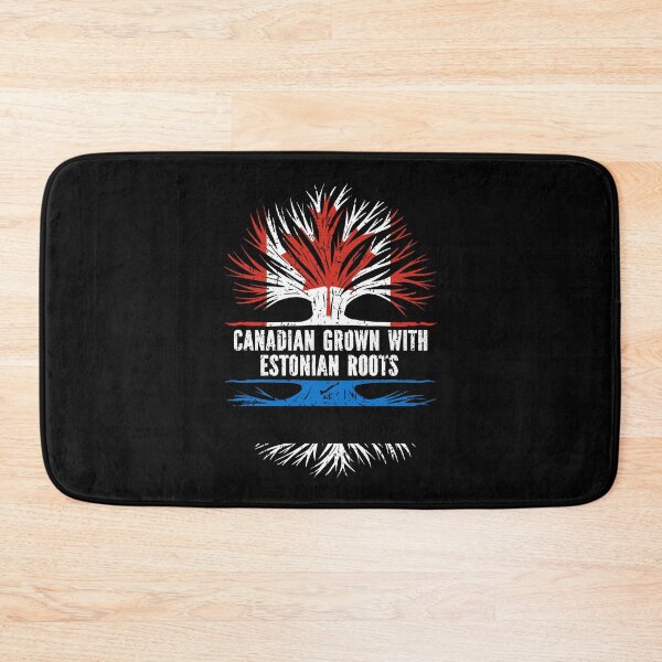 Item preview, Canadian Grown with Estonian Roots Canada Flag designed and sold by CosmoKitsch.