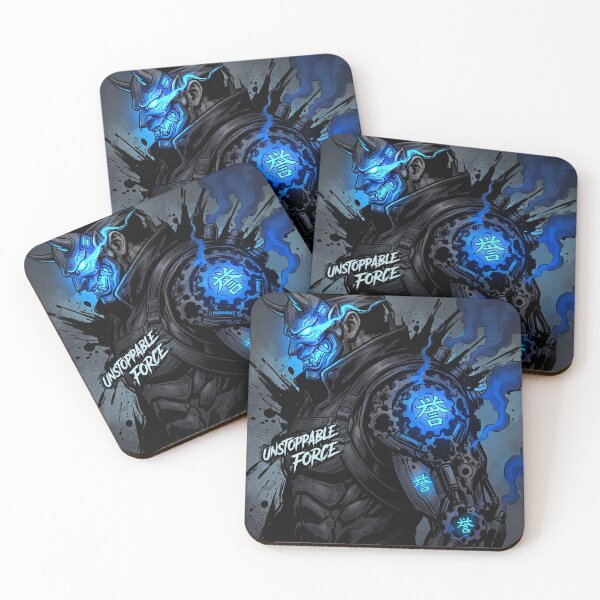 Item preview, Cyber Ronin: Unstoppable Force (Electric Blue Edition) designed and sold by CleverCulture.
