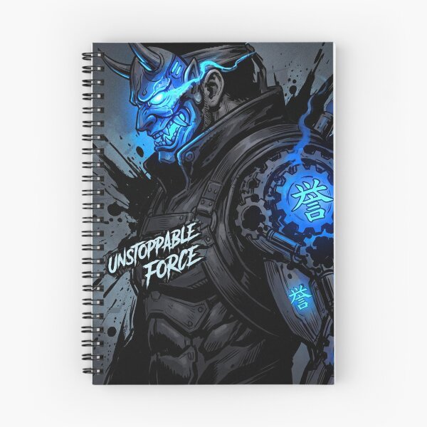Item preview, Cyber Ronin: Unstoppable Force (Electric Blue Edition) designed and sold by CleverCulture.
