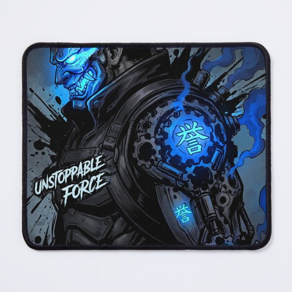 Item preview, Cyber Ronin: Unstoppable Force (Electric Blue Edition) designed and sold by CleverCulture.