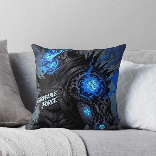 Item preview, Cyber Ronin: Unstoppable Force (Electric Blue Edition) designed and sold by CleverCulture.
