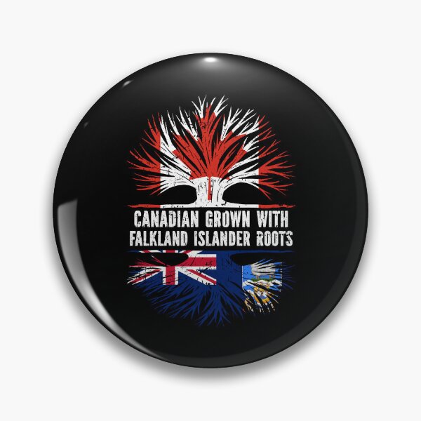 Item preview, Canadian Grown with Falkland Islander Roots Canada Flag designed and sold by CosmoKitsch.