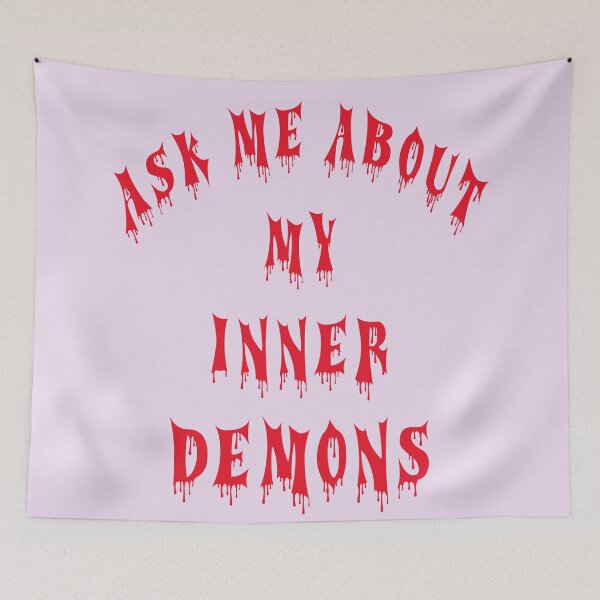 Item preview, Ask My About My Inner Demons designed and sold by DigitalandPhoto.