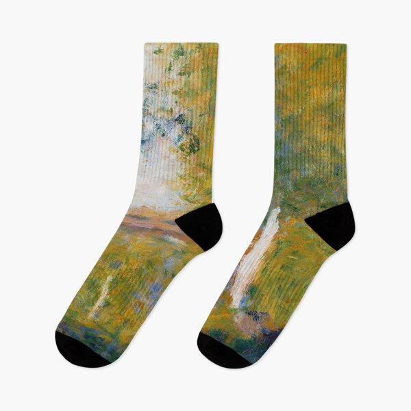 Item preview, The Bridge at Bineau by Georges Seurat: Dreamy Neo Impressionist Landscape Poster designed and sold by artofuniverse.