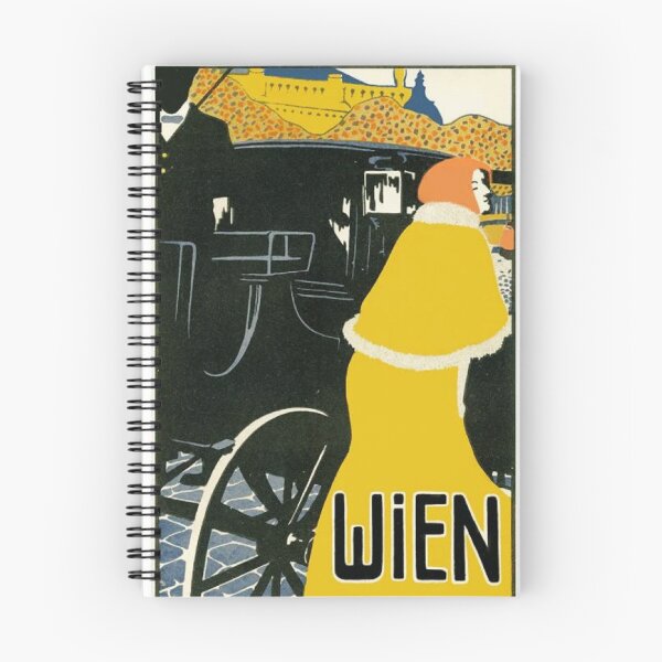 Item preview, Wein by Josef Bruckmüller - Vintage Travel Poster Style Wien Vienna Illustration for Retro Travel Lovers designed and sold by RickE.