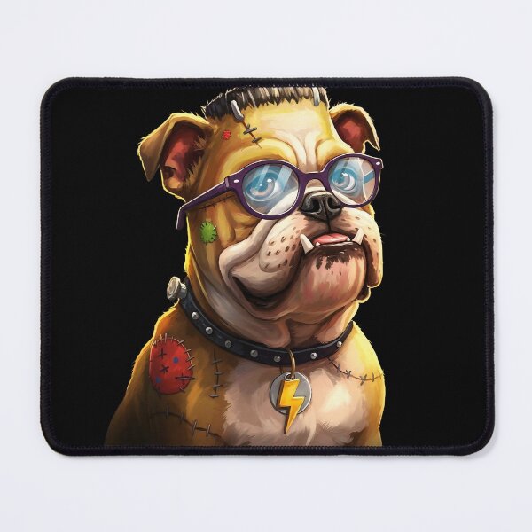 Item preview, Frankenpetz Dogz #02: Lightning Bolt Bulldog designed and sold by Frankenpetz.