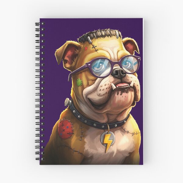 Item preview, Frankenpetz Dogz #02: Lightning Bolt Bulldog designed and sold by Frankenpetz.