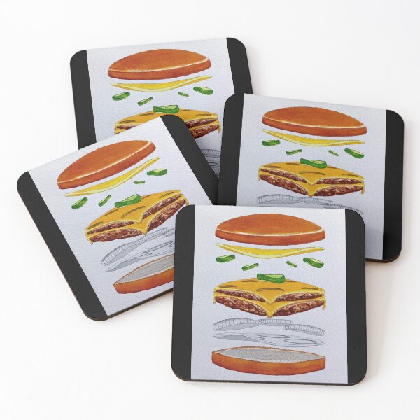 Item preview, x2 D.A.M Burger designed and sold by ImitationArt.