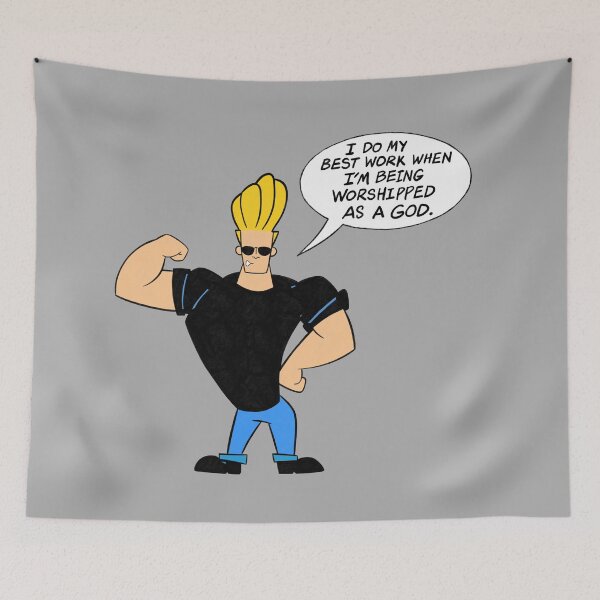 Item preview, Johnny Bravo - Work Mode Inspiration designed and sold by ZERO-MIND.