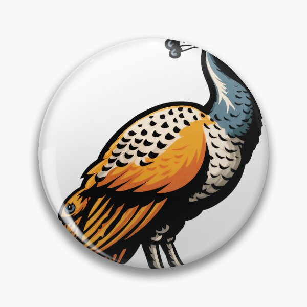 Item preview, Regal Plumage – Stylized Peacock designed and sold by ForeverPrintsOK.