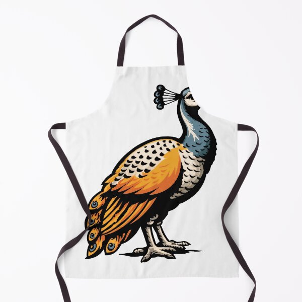 Item preview, Regal Plumage – Stylized Peacock designed and sold by ForeverPrintsOK.