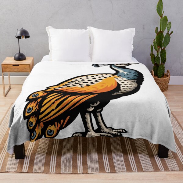 Item preview, Regal Plumage – Stylized Peacock designed and sold by ForeverPrintsOK.