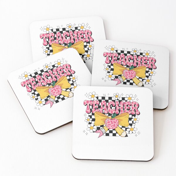 Item preview, Retro Checkered Teacher designed and sold by chicdeboutique.